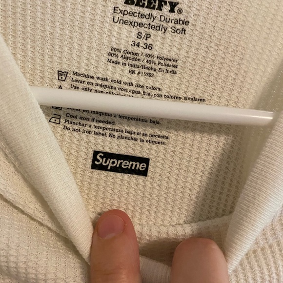 Supreme New York thermal long sleeve shirt - Picture 2 of 3